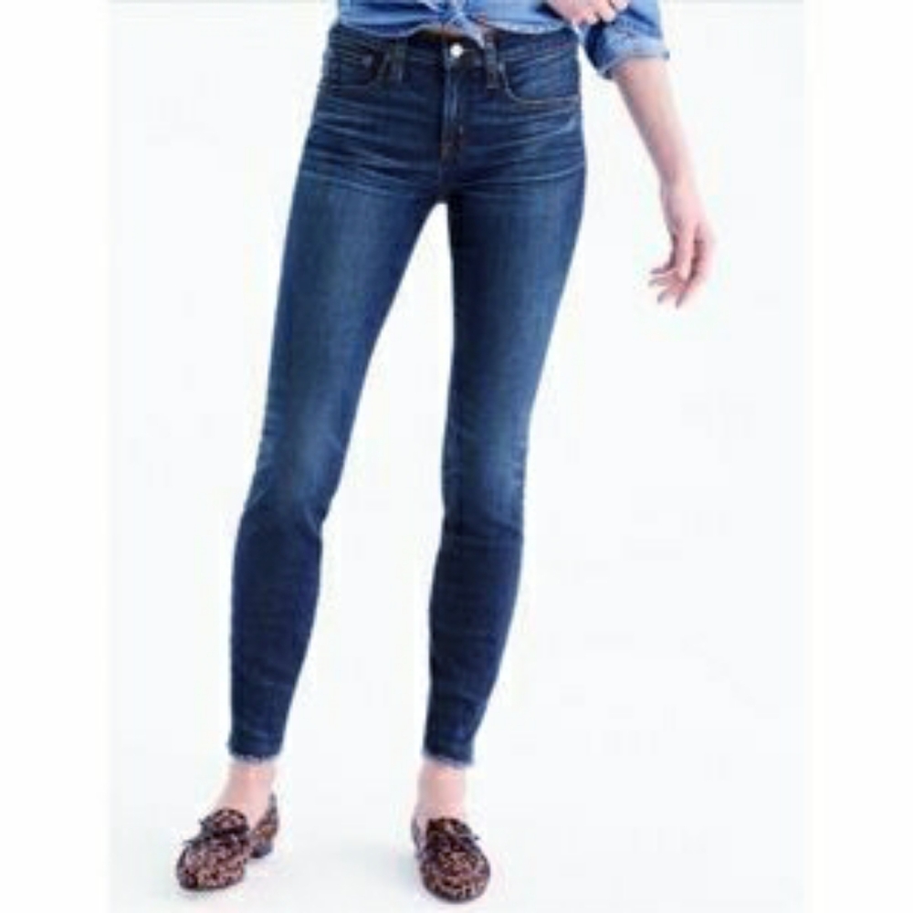 J. Crew Toothpick Skinny Blue Jeans Womens Size 24